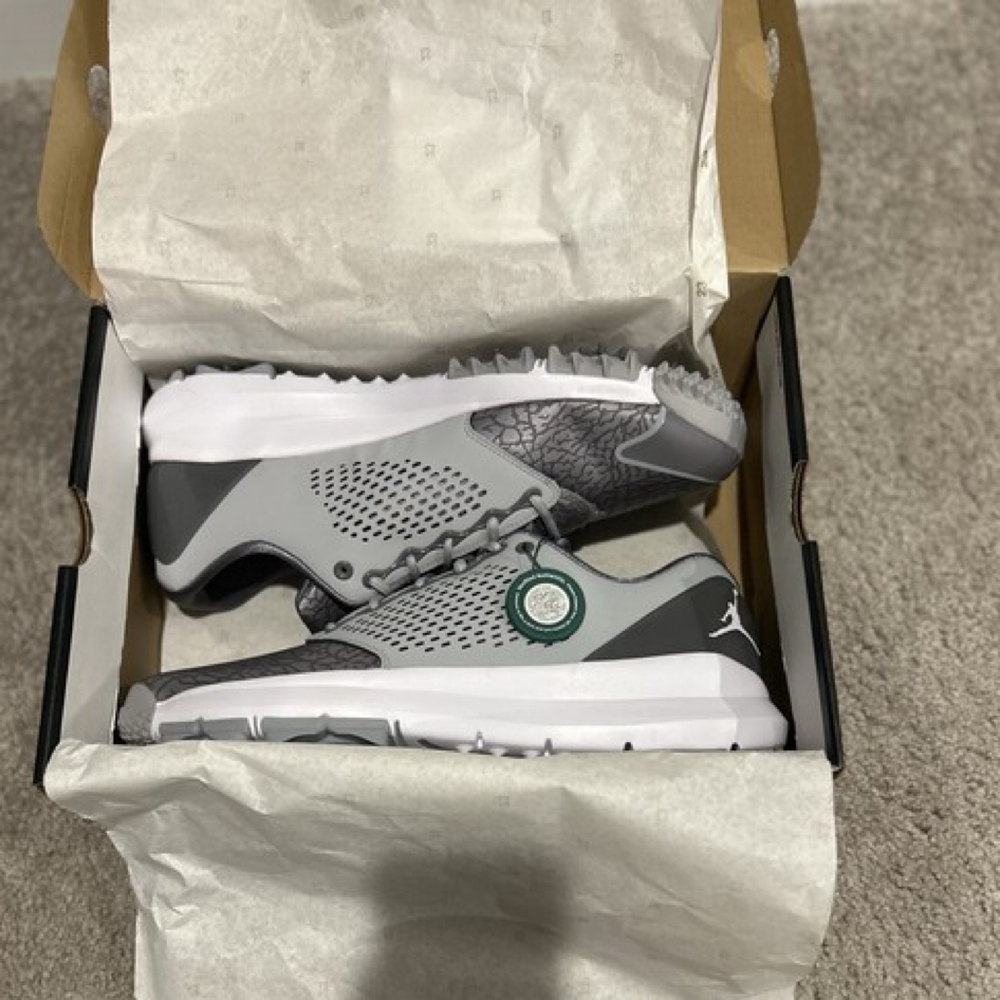 Jordan Trainer ST  G Nike Golf. New Release  Wolf grey Size 14 NWB